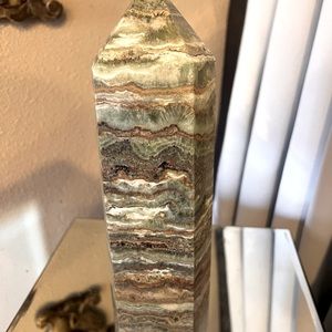 Huge Caribbean Quartz Crystal Stone Tower 7 Pounds Crystals Rock Sculpture.Druzy
